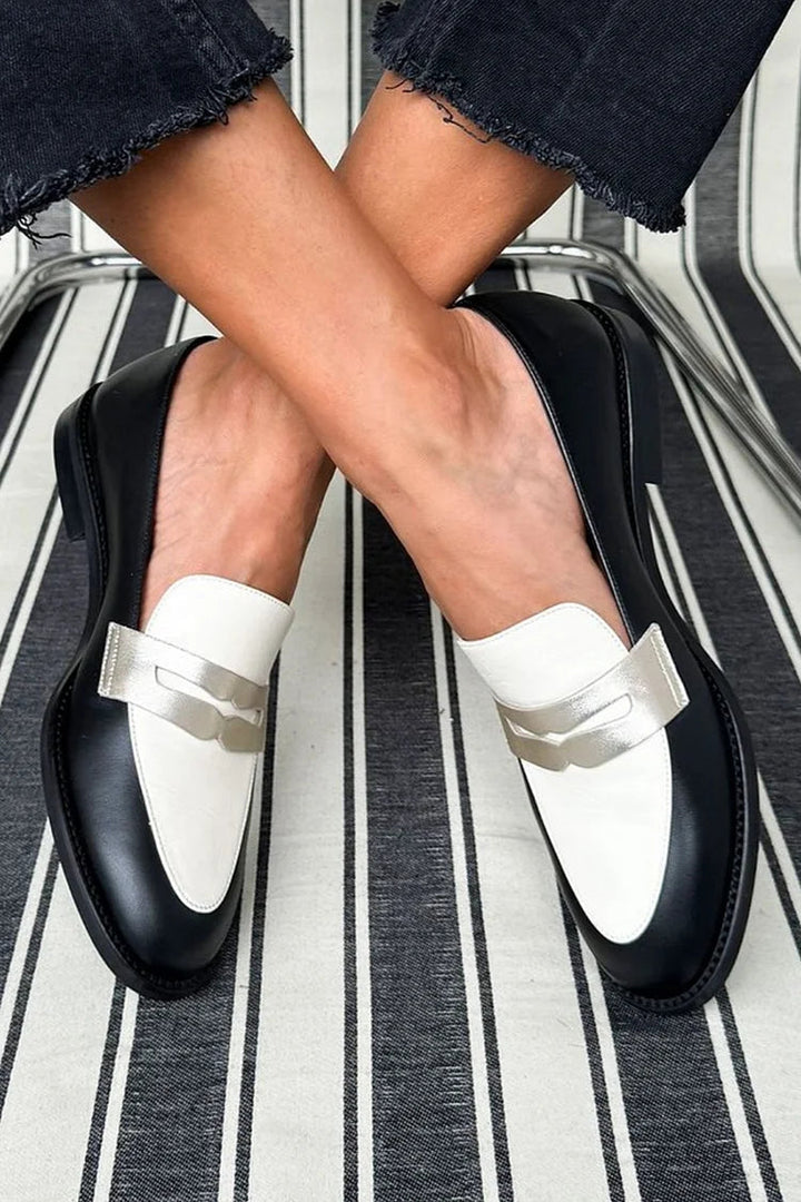 Chantal | Monochrome Loafers