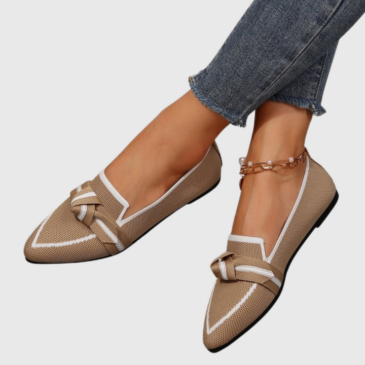 Mirela | Knotted Loafers