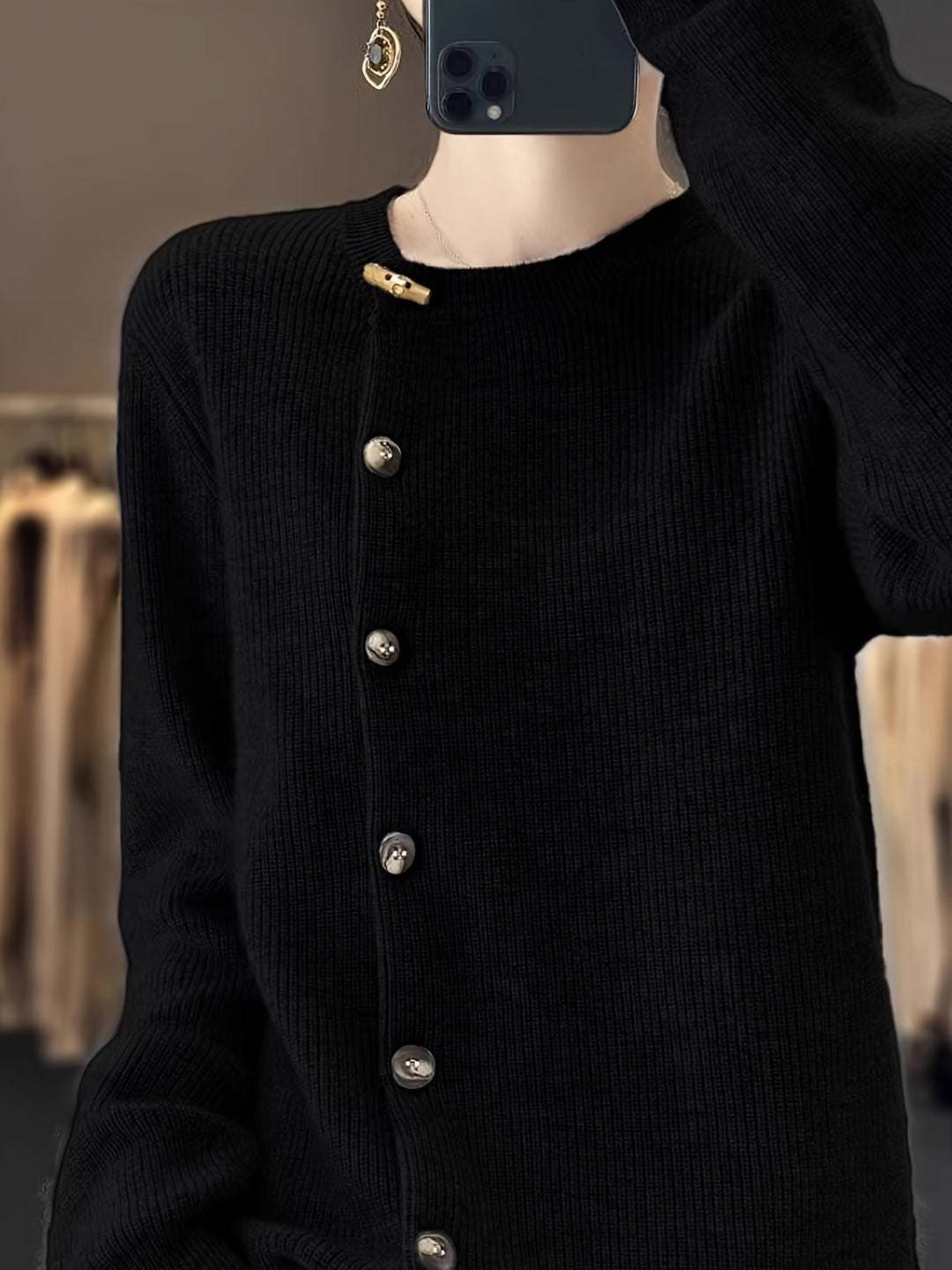 Gemima | Button Cardigan