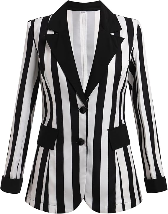 Leona | Striped Blazer