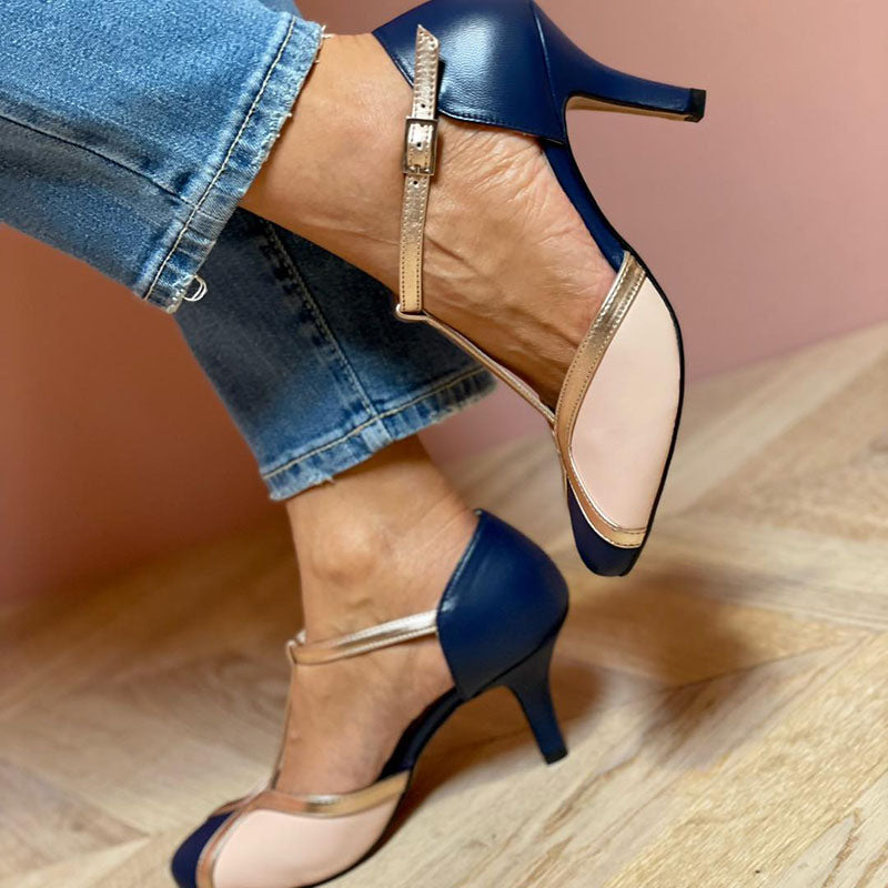 Alessia | T-Strap Heels