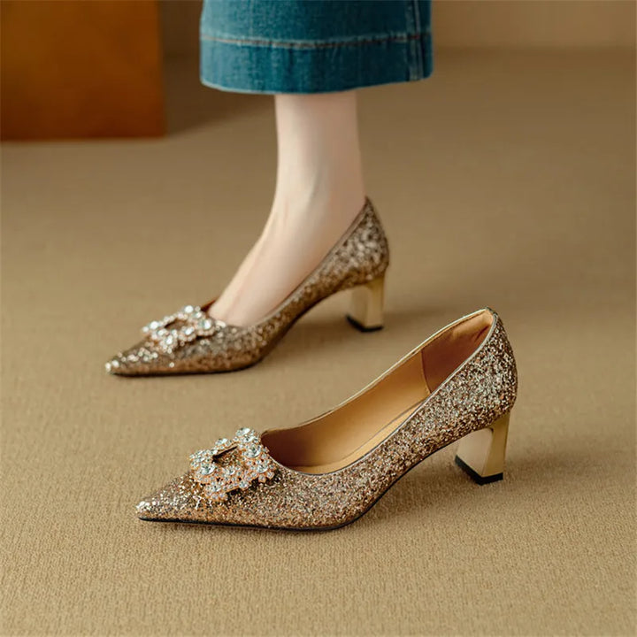 Gloriosa | Glitter Pumps (New York Style)