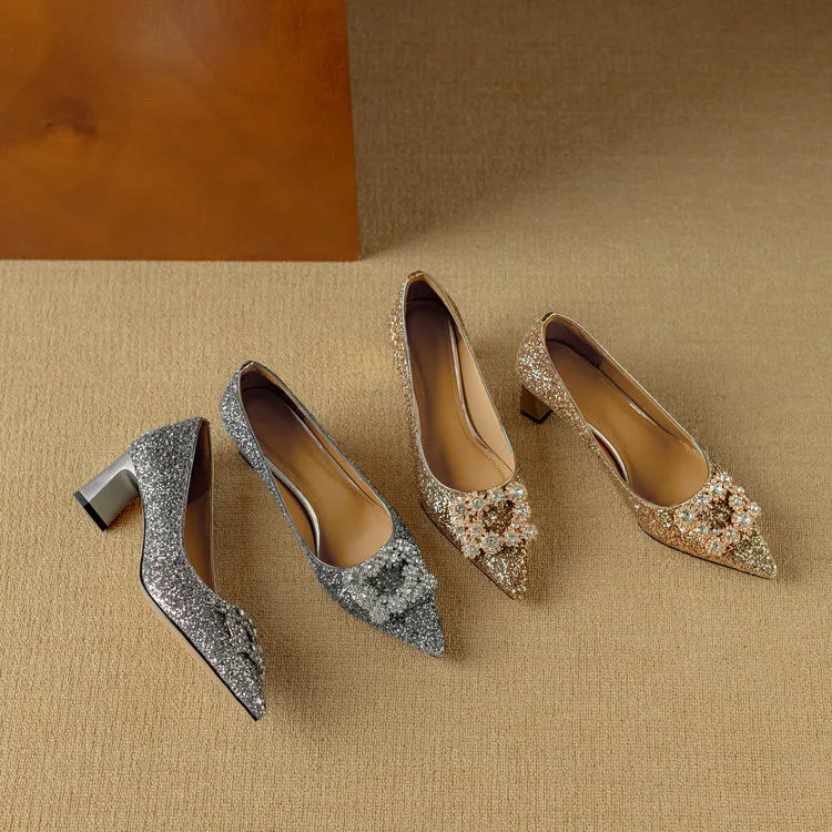 Gloriosa | Glitter Pumps (New York Style)