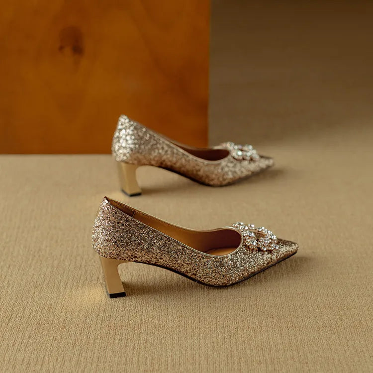 Gloriosa | Glitter Pumps (New York Style)