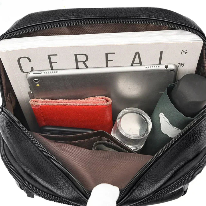 Alisa | Leather Backpack