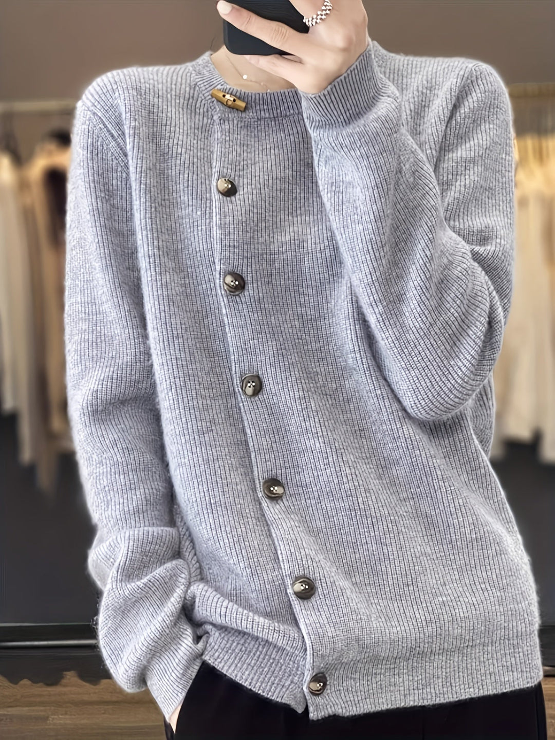 Gemima | Button Cardigan